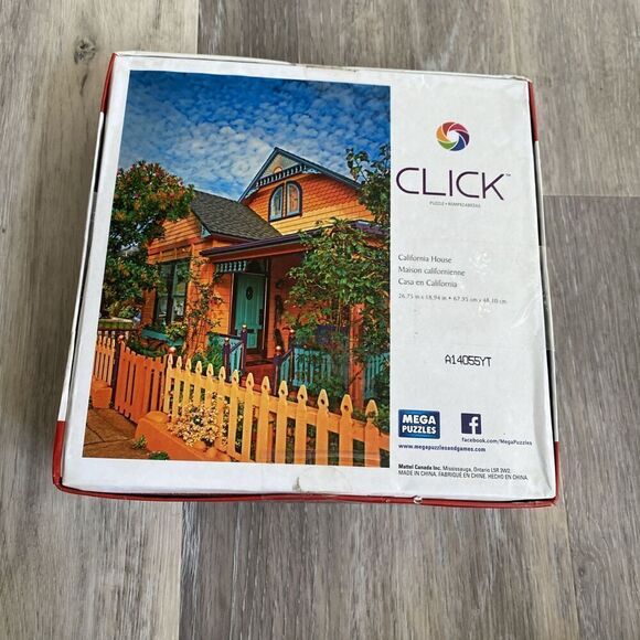 Jigsaw Puzzles Puzzle Click 500 Pc. Parga Boat  (used)  complete. - Picture 5 of 5